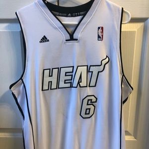 Adidas LeBron James Miami Heat Jersey - New